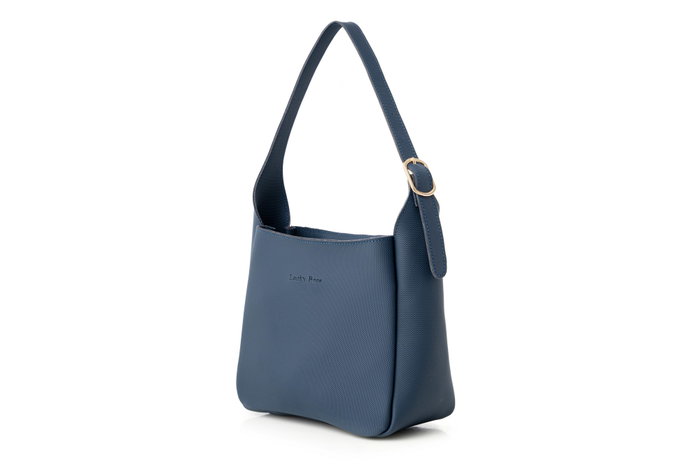 Lucky Bees Bolso de Hombro Azul Oscuro